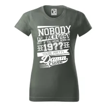 Nobody is perfect - Vlastný ročník