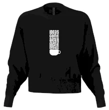 Ideas come after coffee