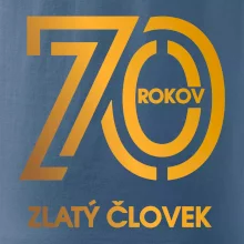 70 rokov zlatý človek