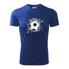 Futbalová lopta v triku Futbalová lopta v triku