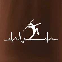 EKG hod oštepom muž