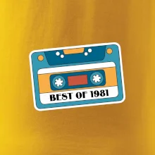 Narodeniny kazeta Best of 1981