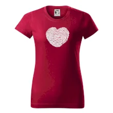 Odtlačok prsta srdce Odtlačok prsta srdce