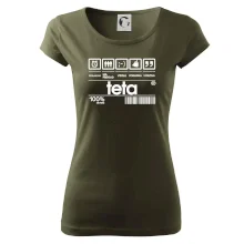 Čiarový kód - teta