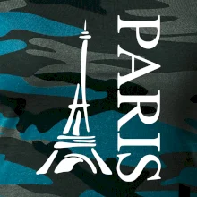 Paris nápis Eiffelovka na výšku