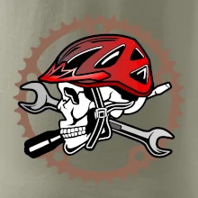 Lebka biker opravár