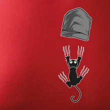 Mačka vypadla z vrecka