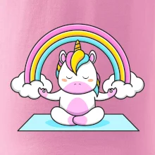 Yoga jednorožec - dúha