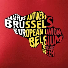 Mapy - názvy miest - Belgicko