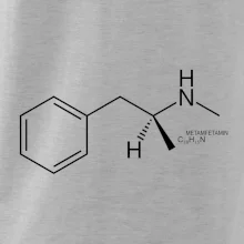 Molekulárna štruktúra pervitín Molekulárna štruktúra pervitín