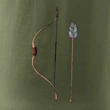 Lúk a šíp kresba Lúk a šíp kresba