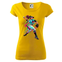 Baseballová nadhazovačka neonový pop art