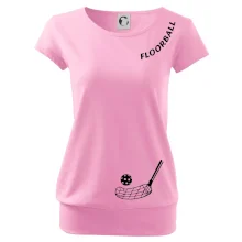 Floorball nápis šikmo