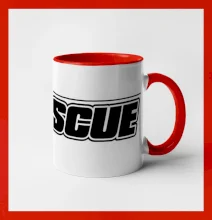 Záchranár rescue kríž červený