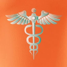 Hrdinovia zdravotníctva - logo (Pecka design)