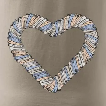 Srdce z kníh Srdce z kníh