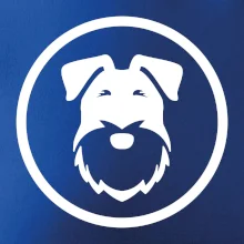 Bradáč v koliesku na prsníku