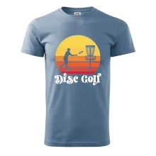 Disc golf postava vintage Disc golf postava vintage