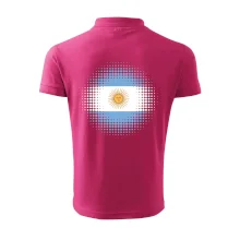 Argentína vlajka bodkovaná