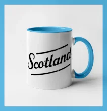 Scotland Vintage nápis