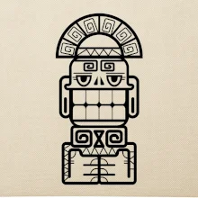 Mayovia - socha so zubami