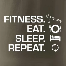 Fitness Eat Sleep Repeat