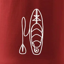 Paddleboard jedním tahem