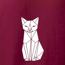 Origami mačka spredu