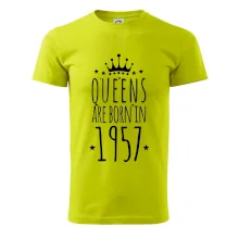 Queens are born in 1957 Queens are born in 1957