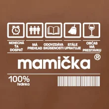 Čiarový kód - Mamička