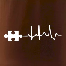 EKG puzzle rozpojené
