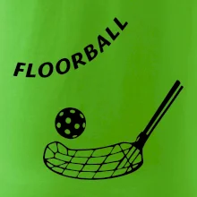Floorball nápis šikmo