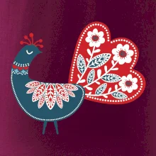 Folklór - páv modrý