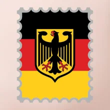 Nemecká známka - vlajka