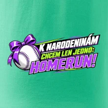 K narodeninám chcem len homerun