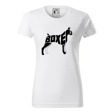 Boxer nápis v tele Boxer nápis v tele