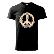 Peace symbol pieskový