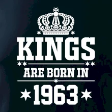 Kings are born in 1963