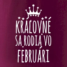 Kráľovné sa rodia vo februári