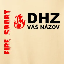 DHZ (oheň, firesport, názov sboru - vlastný nápis)