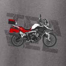 Cestovná enduro červená