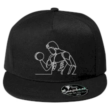 Fitness muž jedným ťahom Fitness muž jedným ťahom