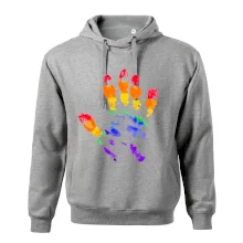 LGBT hand print