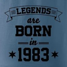 Legends are born in 1983