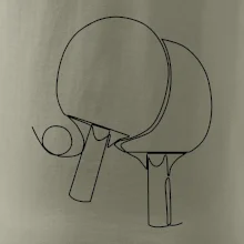 Rakety na stolný tenis jedným ťahom