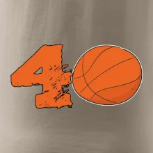 Basketball okrúhle narodeniny 40