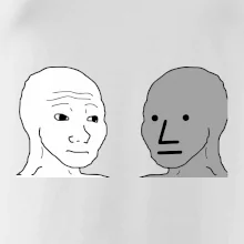 Wojak (Feels Guy) a NPC Wojak (Feels Guy) a NPC