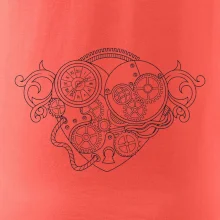 Steampunk srdce kreslené Steampunk srdce kreslené