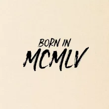 Born in - Rímske číslo 1955