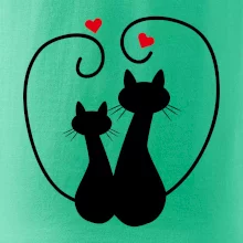 Mačky - Zamilovaný pár Mačky - Zamilovaný pár